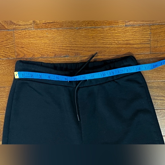 Tailored Recreation Premium Black Sweatpants with Zipper Knees Men's Small - Picture 6 of 11